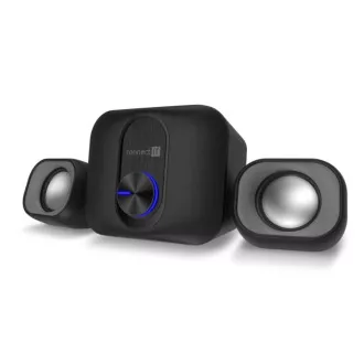 CONNECT IT Reproduktory Rumble PRO PC, 2.1, USB, 3, 5mm, čierna