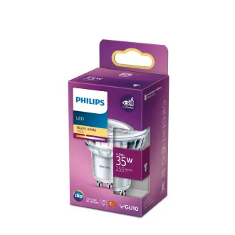 PHILIPS žiarovka LED classic 35W GU10 WW 36D RF ND SRT4 PHILIPS žiarovka LED classic 35W GU10 WW 36D RF ND SRT4