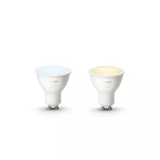 PHILIPS Hue White Ambiance, 2x žiarovka 4, 2W GU10 PHILIPS Hue White Ambiance, 2x žiarovka 4, 2W GU10