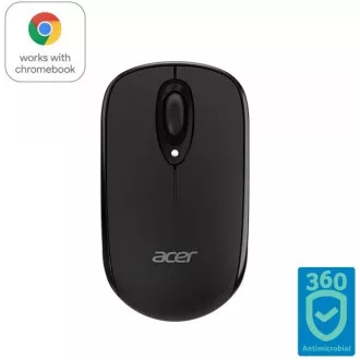 ACER Bluetooth Mouse White - BT 5.1, 1200 dpi, 102x61x32 mm, 10m dosah, 1xAA battery, Win/Chrome/Mac, Retail Pack