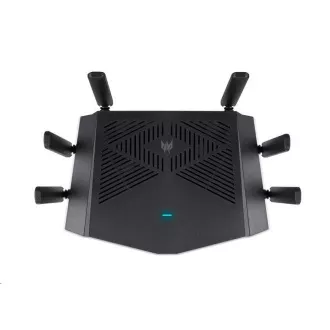 Acer Router Predator Connect W6x - Wifi 6 router, black, 802.11 a/b/g/n/ac/ax 2.4 GHz / 5 GHz, 4x4 MU MIMO Acer Router Predator Connect W6x - Wifi 6 router, black, 802.11 a/b/g/n/ac/ax 2.4 GHz / 5 GHz, 4x4 MU MIMO