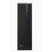 ACER PC Veriton VX2720G, i3-14100, 8 GB DDR4, 256 GB M.2 SSD, Wifi, DVD ± RW, USB KB+mouse, W11P, 180 W, Black