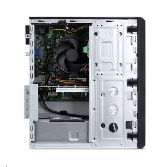 ACER PC Veriton VX2720G, i3-14100, 8 GB DDR4, 256 GB M.2 SSD, Wifi, DVD ± RW, USB KB+mouse, W11P, 180 W, Black