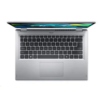 ACER NTB Aspire Go Spin 14 (AGSP14-31PT-C2S7), N150, 14" WUXGA, 8GB, 512GB SSD, Intel Graphics, W11H, Silver