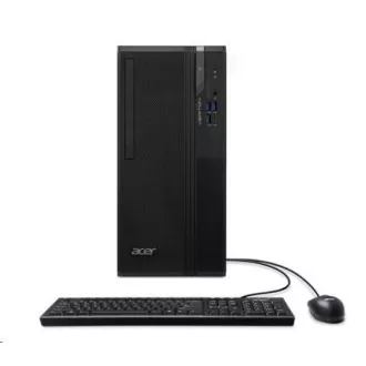 ACER PC Veriton VS2720G, i5-14400, 8 GB DDR5, 512 GB M.2 SSD, Wifi, DVD ± RW, USB KB+mouse, W11P, 300 W, Black