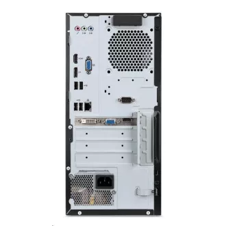 ACER PC Veriton VS2720G, i5-14400, 8 GB DDR5, 512 GB M.2 SSD, Wifi, DVD ± RW, USB KB+mouse, W11P, 300 W, Black