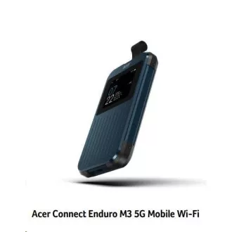 ACER Router Connect Enduro M6E, 20GB SIMO, 5G, LTE, 2.4" dotykový displej, Wifi, NFC, USB-C, 2.4GHz, 8000mAh, White ACER Router Connect Enduro M6E, 20GB SIMO, 5G, LTE, 2.4" dotykový displej, Wifi, NFC, USB-C, 2.4GHz, 8000mAh, White