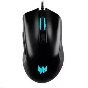ACER drôtová myš Predator Cestus 333, 5 levels DPI, 1ms, 400 IPS, 20 mil. klikov, USB 2.0, Black
