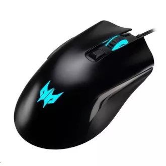 ACER drôtová myš Predator Cestus 333, 5 levels DPI, 1ms, 400 IPS, 20 mil. klikov, USB 2.0, Black