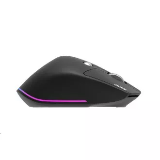 ACER bezdrôtová myš Easy Fit Mouse, ergonomická, 4000dpi, 6 tlačidiel, RGB, 10m dosah, USB-C, BT, Black