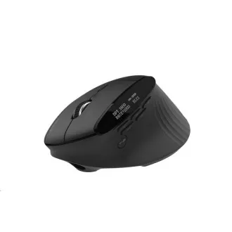 ACER bezdrôtová myš Smart Fit Vertical Mouse, 8000 dpi, 10 tlačidiel, RGB, 10m dosah, BT, USB, výdrž 120h, Black