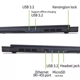 ACER NTB Predator Helios Neo 16AI (PHN16-73-94RV), Ultra 9 275HX, 16" WQXGA, 32GB, 1TB SSD, N/A, Linux, Black
