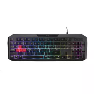 ACER Nitro Gaming Keyboard 100, Membrane Switch, 26 Anti-ghosting klávesov, životnosť 3 mil. stiskov, 7 zón RGB podsviec ACER Nitro Gaming Keyboard 100, Membrane Switch, 26 Anti-ghosting klávesov, životnosť 3 mil. stiskov, 7 zón RGB podsviec