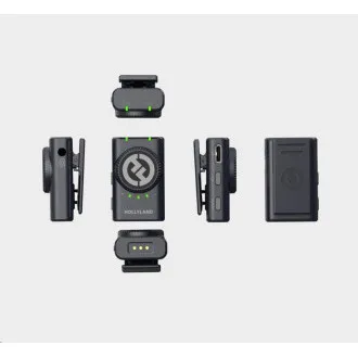 Hollyland Lark M2 Combo - Wireless Lavalier Microphone (Duo, ShineCharcoal) - Použité Hollyland Lark M2 Combo - Wireless Lavalier Microphone (Duo, ShineCharcoal) - Použité