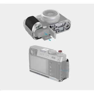 SmallRig 4555 L-shape grip pre FUJIFILM X100VI / X100V strieborný