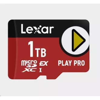 Lexar microSD Express PLAY Pre Express 7.1, R900/W600 C10 U3 (UHS-I) 1TB Lexar microSD Express PLAY Pre Express 7.1, R900/W600 C10 U3 (UHS-I) 1TB