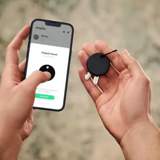 Chipolo POP - Bluetooth lokátor, čierny Chipolo POP - Bluetooth lokátor, čierny
