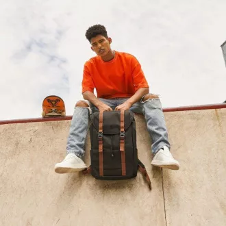 tomtoc VintPack - TA1 Laptop Backpack, čierna