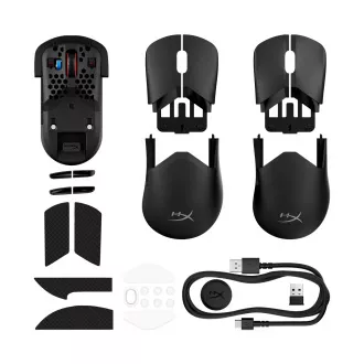 HyperX Pulsefire Saga Wireless - Gaming Mouse (čierna) - Myš