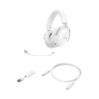 HyperX Cloud III S Wireless White Gaming Headset