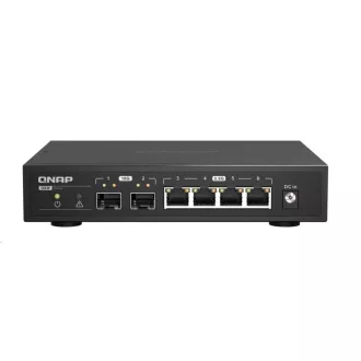 QNAP switch QSW-2104-2S (4x2, 5GbE, 2xSFP+, fanless) QNAP switch QSW-2104-2S (4x2, 5GbE, 2xSFP+, fanless)