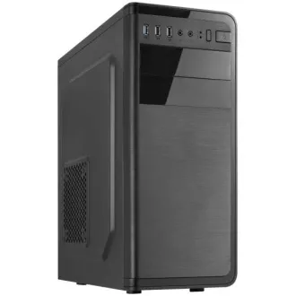 CRONO skriňa MT-760i Midi Tower, bez zdroja, čierna