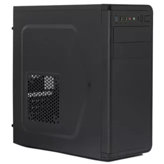 CRONO skriňa MT-760i Midi Tower, bez zdroja, čierna