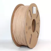GEMBIRD Tlačová struna (filament) PLA, 1, 75mm, 1kg, prírodné drevo