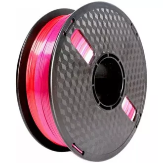 GEMBIRD Tlačová struna (filament) PLA, 1, 75mm, 1kg, hodváb rainbow, červená/fialová GEMBIRD Tlačová struna (filament) PLA, 1, 75mm, 1kg, hodváb rainbow, červená/fialová