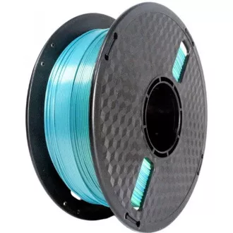 GEMBIRD Tlačová struna (filament) PLA, 1, 75mm, 1kg, hodváb rainbow, modrá/zelená