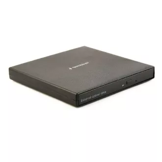 GEMBIRD externá DVD-ROM napaľovačka DVD-USB-04, čierna GEMBIRD externá DVD-ROM napaľovačka DVD-USB-04, čierna