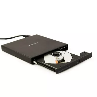 GEMBIRD externá DVD-ROM napaľovačka DVD-USB-04, čierna GEMBIRD externá DVD-ROM napaľovačka DVD-USB-04, čierna