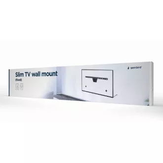 GEMBIRD Držiak TV WM-S80F-01, 37"-80" (50kg), tenký, pevný