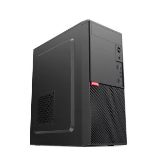 1stCOOL skriňa JAZZ 4, Mid tower, AU, 2xUSB 3.0, 2x USB 2.0, bez zdroja, čierna