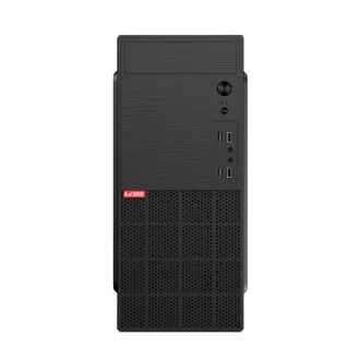 1stCOOL skriňa JAZZ 4, Mid tower, AU, 2xUSB 3.0, 2x USB 2.0, bez zdroja, čierna