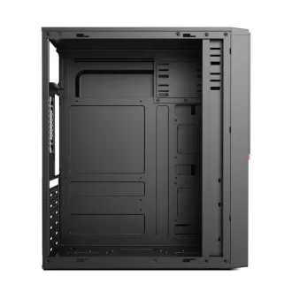 1stCOOL skriňa JAZZ 4, Mid tower, AU, 2xUSB 3.0, 2x USB 2.0, bez zdroja, čierna