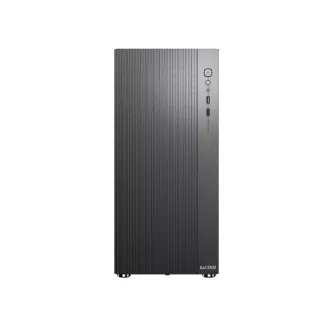 1stCOOL skriňa GAMER 4, Mid tower, AU, USB 3.0, USB-C, 2x120mm, bez zdroja, čierna