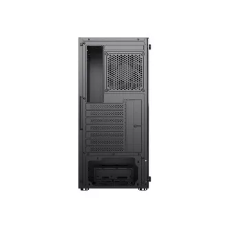 1stCOOL skriňa GAMER 4, Mid tower, AU, USB 3.0, USB-C, 2x120mm, priehľadná bočnica, bez zdroja, čierna