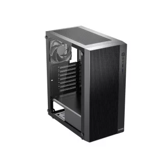 1stCOOL skriňa GAMER 4, Mid tower, AU, USB 3.0, USB-C, 2x120mm, priehľadná bočnica, bez zdroja, čierna