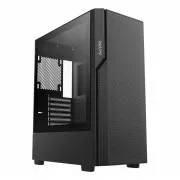 1stCOOL skriňa GAMER 5, Mid tower, AU, USB 3.0, USB-C, bez zdroja, čierna