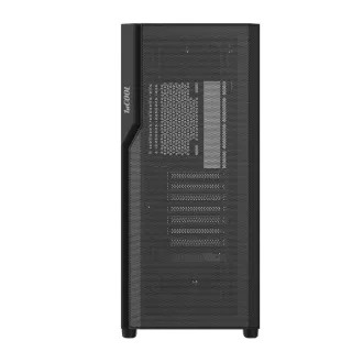 1stCOOL skriňa GAMER 5, Mid tower, AU, USB 3.0, USB-C, bez zdroja, čierna