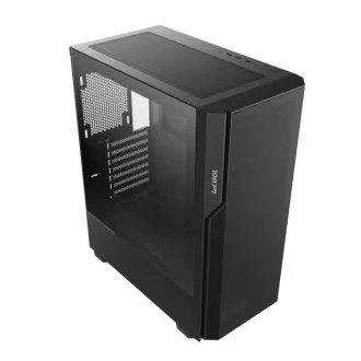 1stCOOL skriňa GAMER 5, Mid tower, AU, USB 3.0, USB-C, bez zdroja, čierna