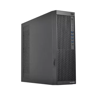 1stCOOL skriňa COMPACT 2, Micro Tower, AU, USB 3.0, USB-C, CR, 1x 60mm Fan, čierna