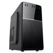 VeinX case Chant CH25 Micro Tower, bez zdroja, 1x USB-C, 2x USB3.0, 1x USB2.0, čierna