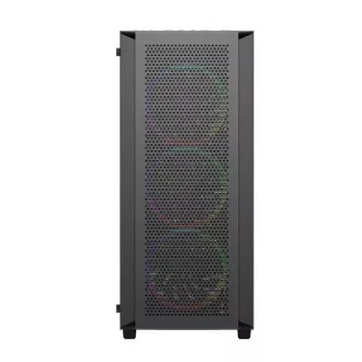 VeinX case BR15A Mid Tower, bez zdroja, 2x USB3.0, 1x USB2.0, 4x 120mm ARGB Fan, 1x ARGB Controller, čierna