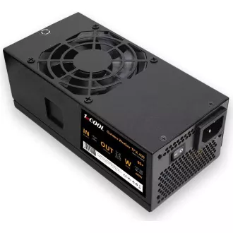 1stCOOL Zdroj Golden Worker TFX 400 88+, 400W, TFX, čierna