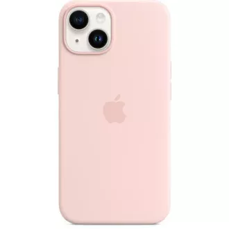 APPLE iPhone 14 silikónové púzdro s MagSafe - Chalk Pink APPLE iPhone 14 silikónové púzdro s MagSafe - Chalk Pink