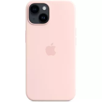 APPLE iPhone 14 silikónové púzdro s MagSafe - Chalk Pink APPLE iPhone 14 silikónové púzdro s MagSafe - Chalk Pink