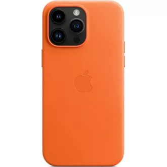 APPLE iPhone 14 Plus kožené púzdro s MagSafe - Orange APPLE iPhone 14 Plus kožené púzdro s MagSafe - Orange