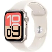 Apple Watch SE 3 GPS + Cellular 40mm Starlight Aluminium Case with Starlight Sport Band - S/M